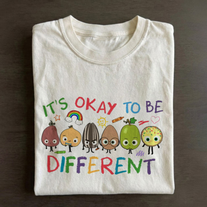 It's Okay To Be Different Autism Awareness T-Shirt