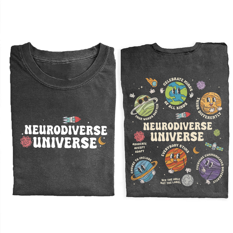  Neurodiverse Universe Autism Awareness T-Shirt
