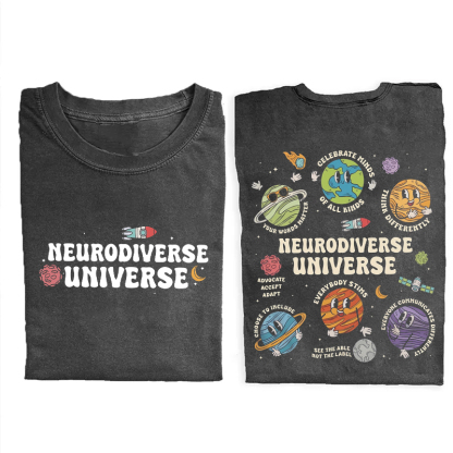  Neurodiverse Universe Autism Awareness T-Shirt
