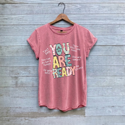 Test Day Shirt for Teachers You Are Ready Testing Week Encouragement Elementary Teacher Testing T-Shirt