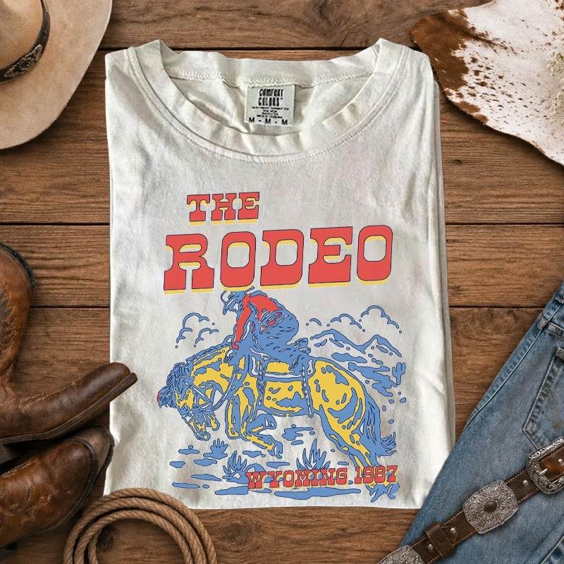 Retro Cowboy Rodeo T-Shirt