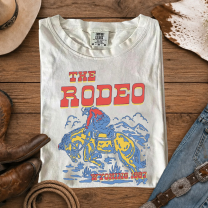 Retro Cowboy Rodeo T-Shirt