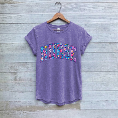 Floral Nurse Nursing School Nurse Graduation T-Shirt