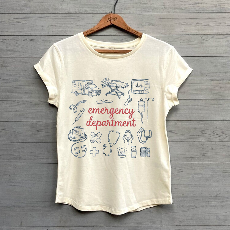 Emergency Department ER Registered Nurse T-Shirt