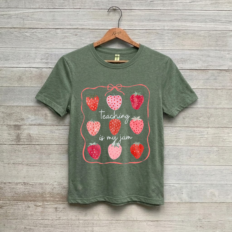 Teaching Is My Jam Back To School Teacher T-Shirt