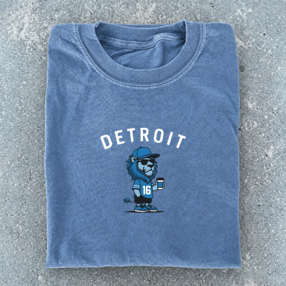 Vintage Detroit Football T-shirt