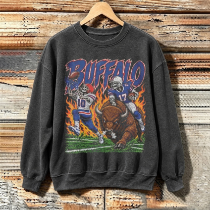 Vintage Buffalo Football T-shirt/Sweatshirt
