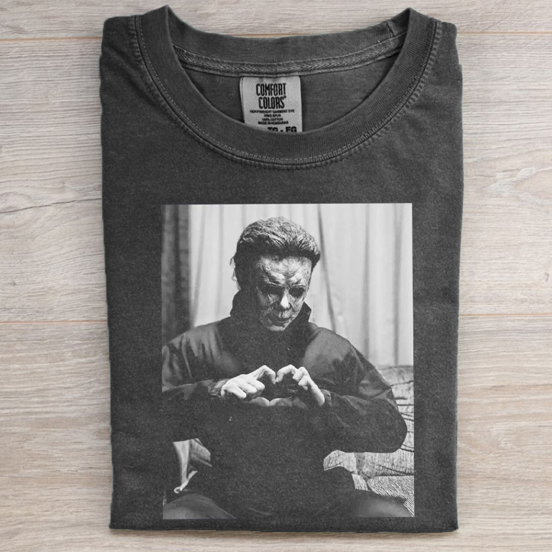 Retro Halloween Horror Movie Graphic T-Shirt