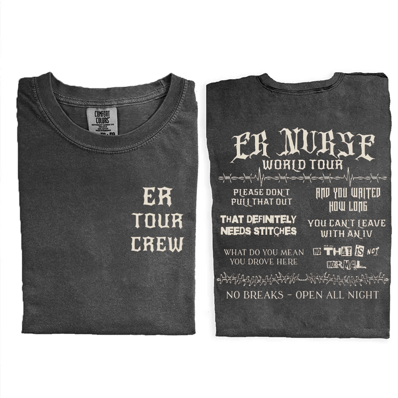 ER Nurse Gift Tour T-Shirt