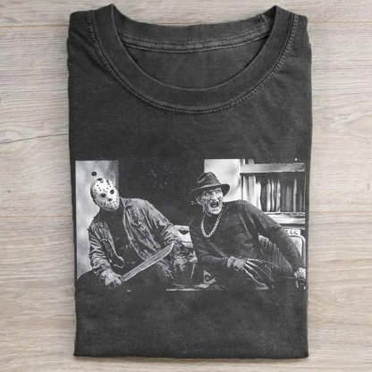Vintage Horror Movie Halloween T-shirt