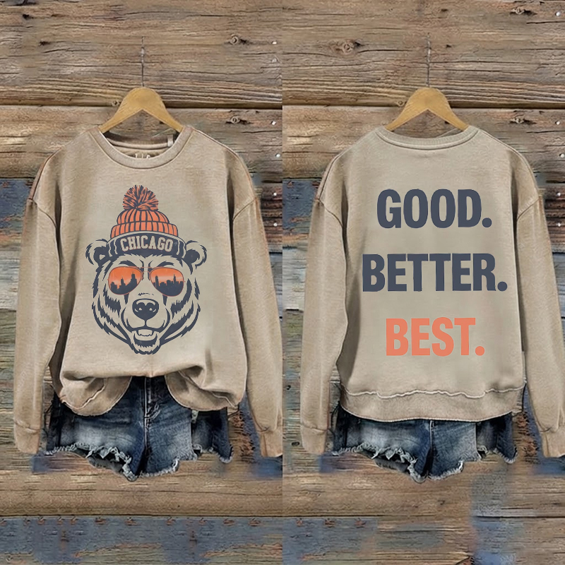 Retro Chicago Football Sweatshirt
