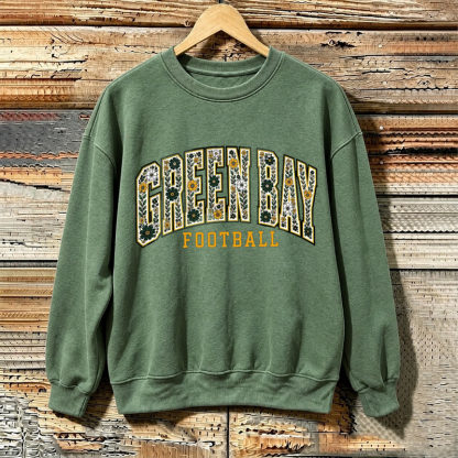 Retro Green Bay Football Sweatshirt