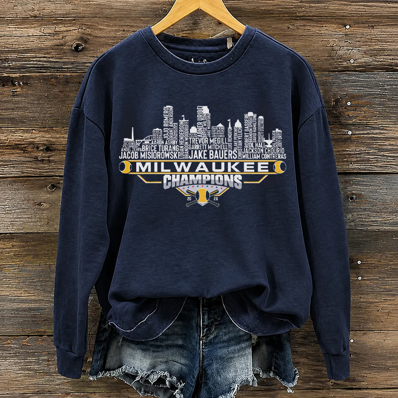 Milwaukee Baseball Sweatshirt