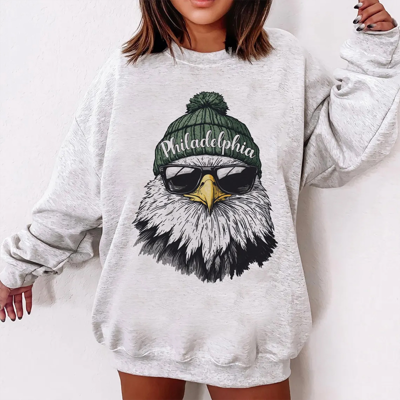 Retro Style Philadelphia Football Sweatshirt