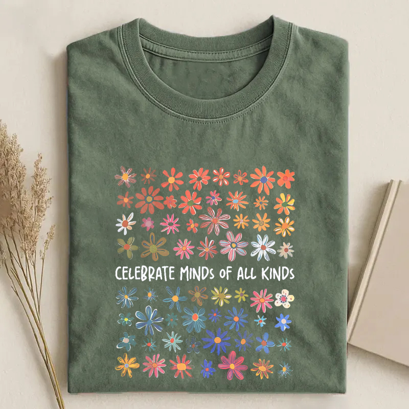 Celebrate Minds of All Kinds Autism Awareness T-Shirt