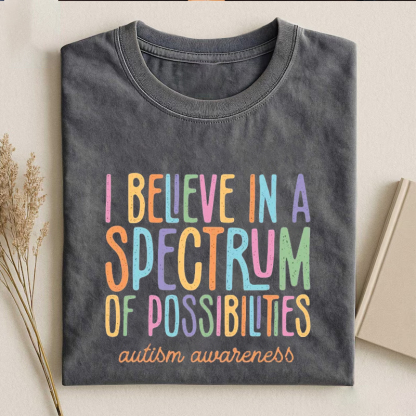 Autism Awareness Spectrum of Possibilities T-Shirt