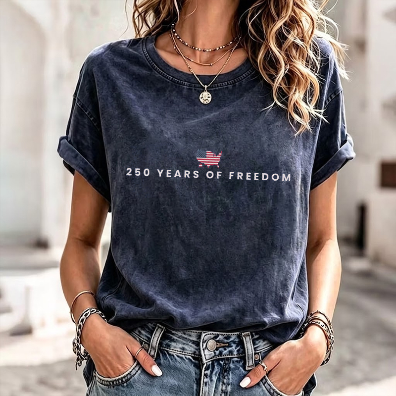 250 Years Of Freedom 4th of July T-Shirt