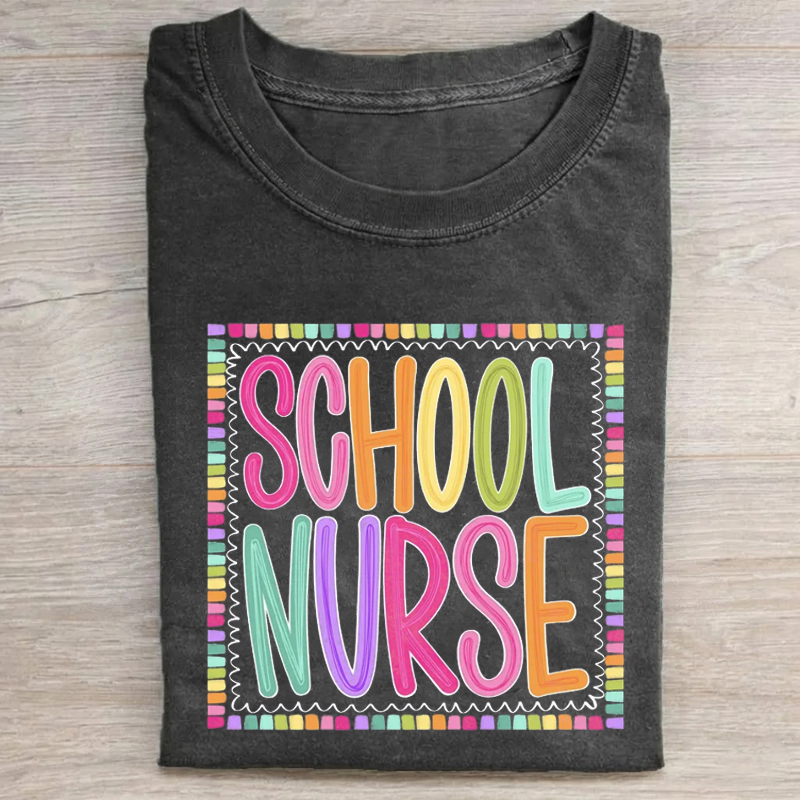 School Nurse Back To School T-Shirt