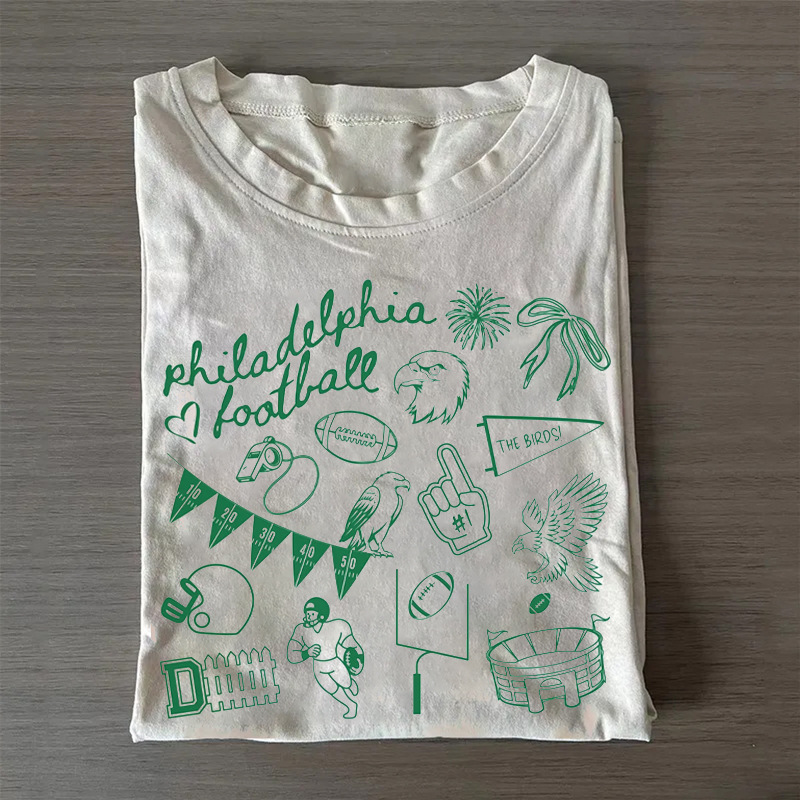 Vintage Philadelphia Football T-shirt