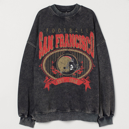Vintage Style San Francisco Football T-shirt/Sweatshirt