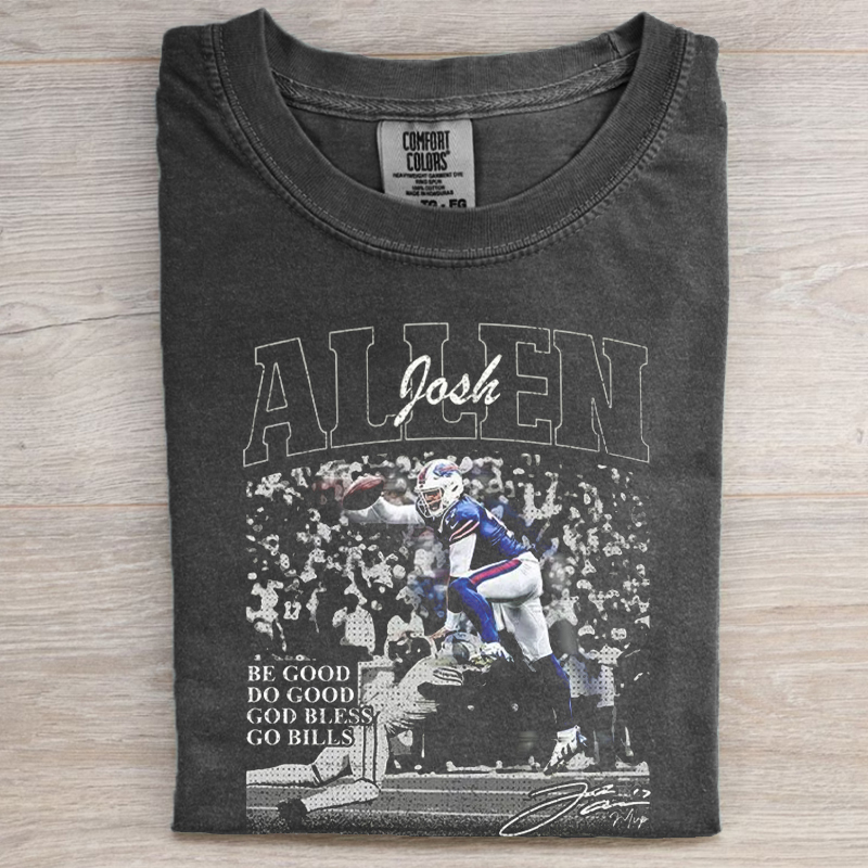 Comfort Colors Buffalo Football T-shirt