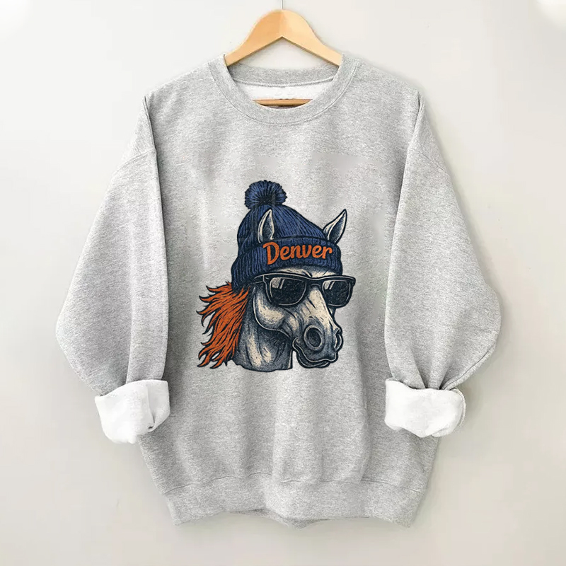 Comfort Colors Denver Football Mascot Sweatshirt