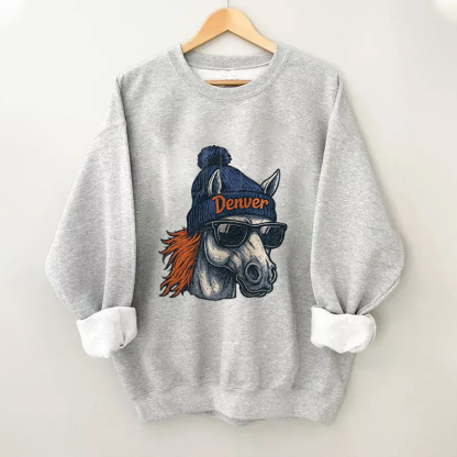 Comfort Colors Denver Football Mascot Sweatshirt