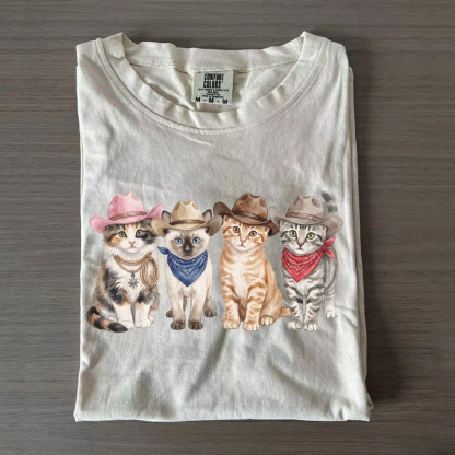 90s Western Cats T-Shirt