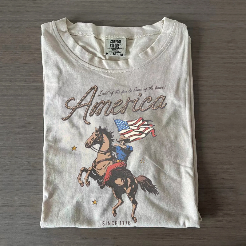 Western America Land of the Free T-Shirt