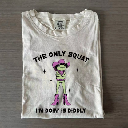 Funny Cowgirl Frog Western T-Shirt