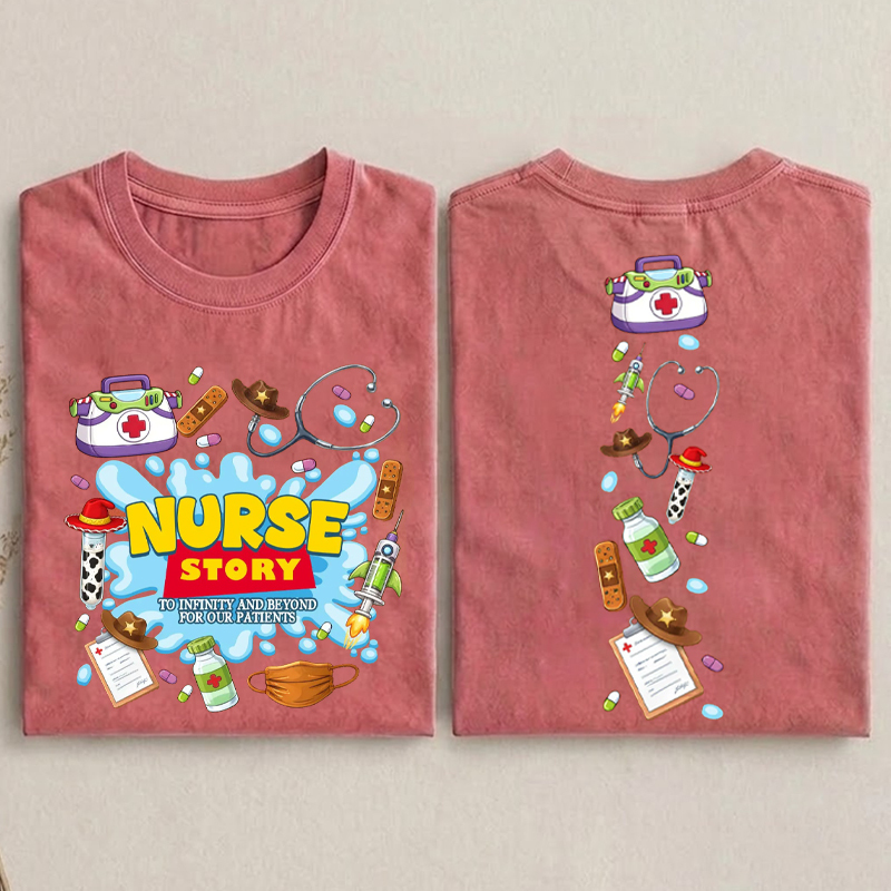 Nurse Story Funny Nurse Life T-Shirt