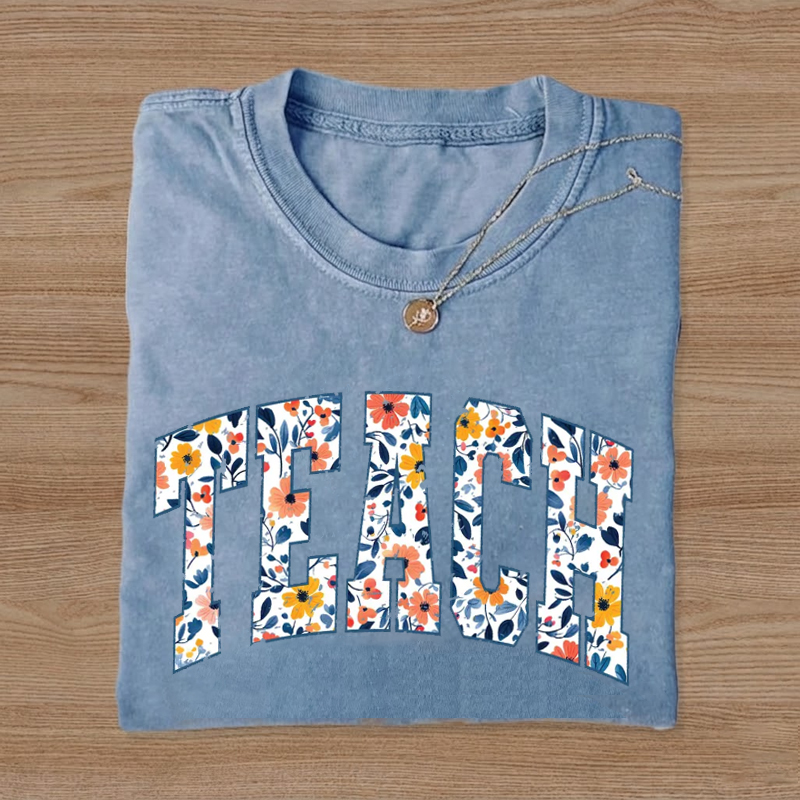 Teach Teacher Back to School Teacher Life T-Shirt