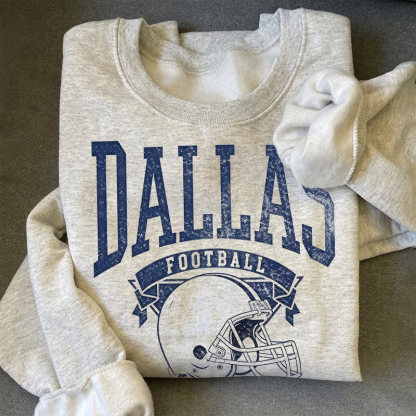 Vintage Dallas Football Game Day Sweatshirt