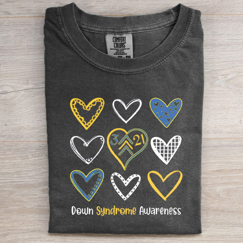 World Down Syndrome 3 21 Day T-shirt