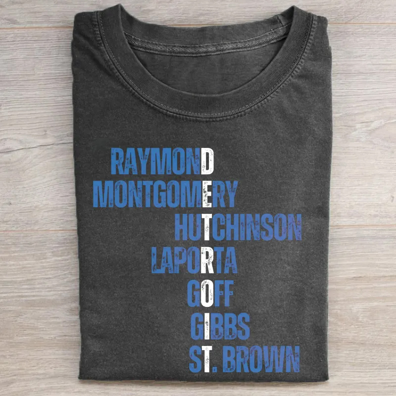 Detroit Football Unisex T-Shirt/Sweatshirt