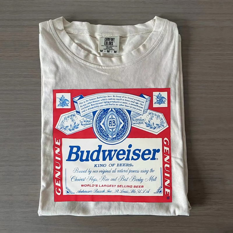 King of beers Bud T-shirt