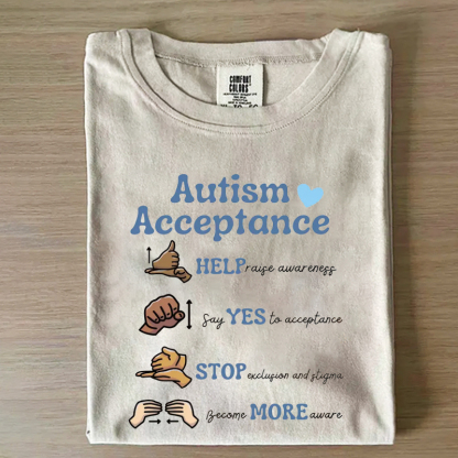 Autism Aware Autism Acceptance T-Shirt