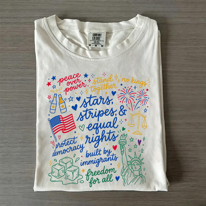Liberal 4th of July T-Shirt