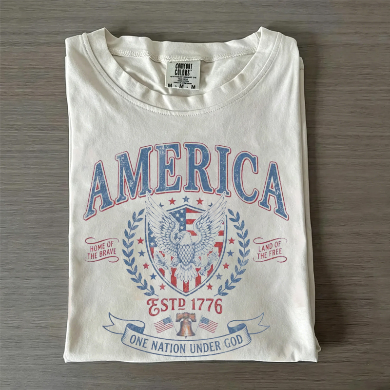 America Patriotic Eagle T-Shirt