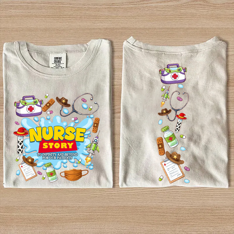 Nurse Story Funny Nurse Life T-Shirt