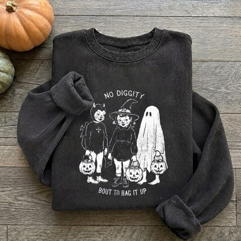 No Diggity Halloween Sweatshirt