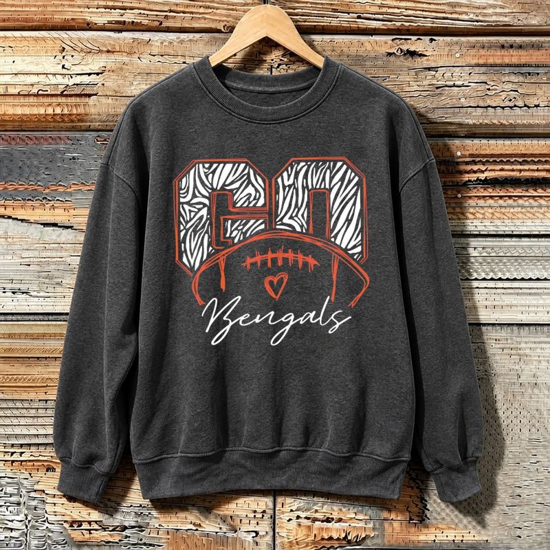 Retro Cincinnati Football Sweatshirt