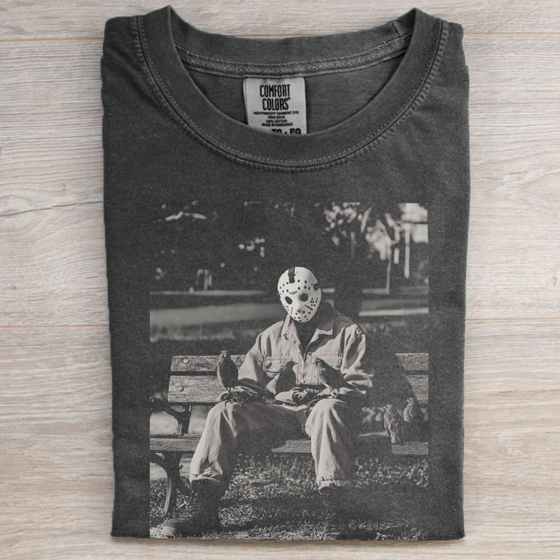 Retro Halloween Horror Movie Graphic T-Shirt