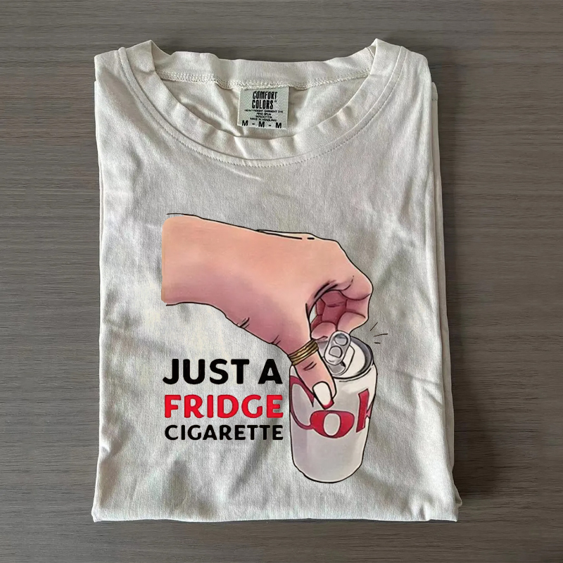 Just A Fridge Cigarette Coke T-Shirt