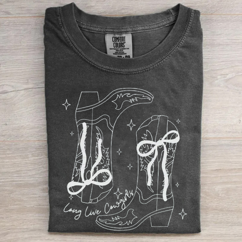 Long Live Country Music Western T-Shirt