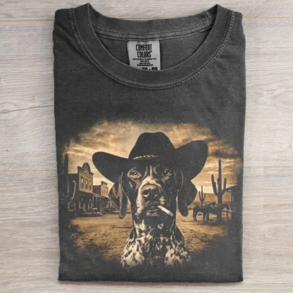 German Shorthaired Pointer Cowboy T-Shirt