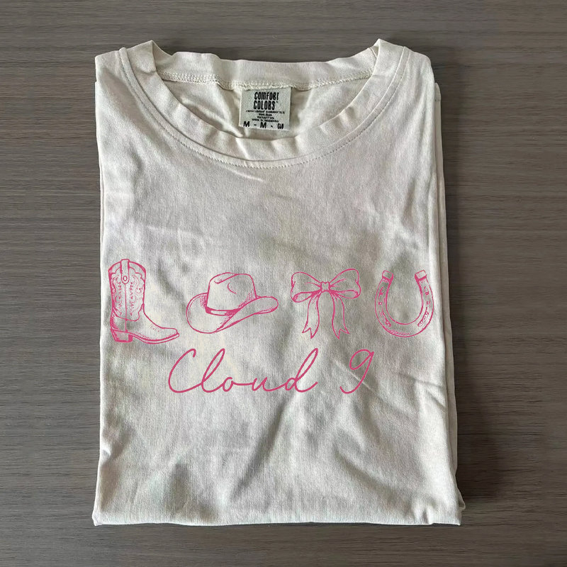 Cloud 9 Cowboy Western Boot T-Shirt