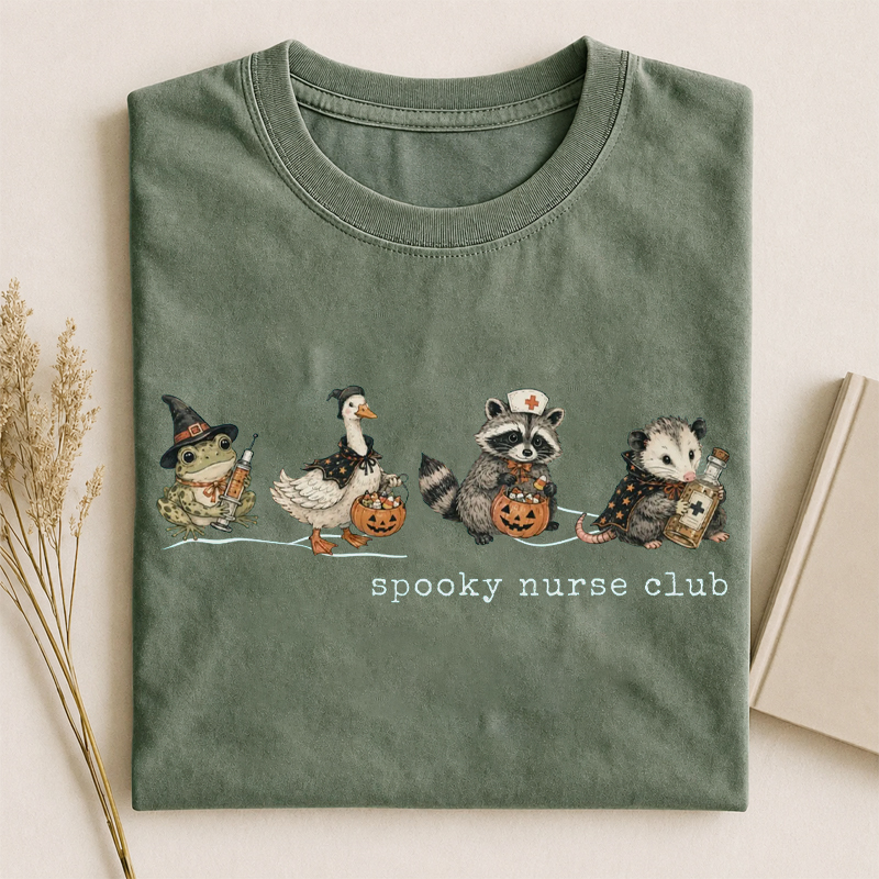 Funny Halloween Nurse T-Shirt