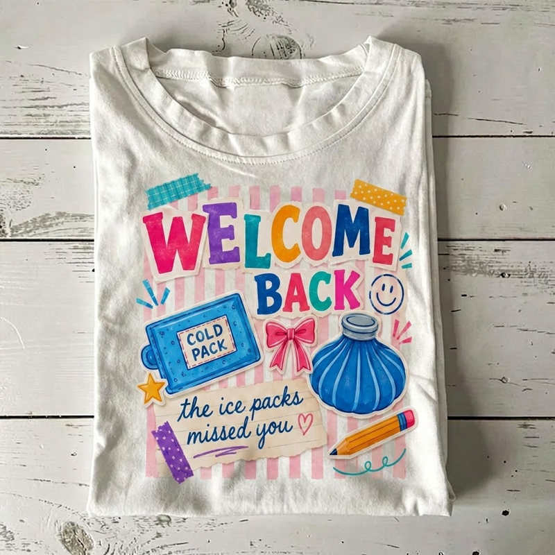 School Nurse Welcome Back To School T-Shirt