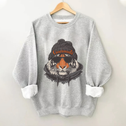 Comfort Colors Cincinnati Football Mascot Sweatshirt